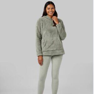 32 Degrees WOMEN'S SOFT SHERPA PULLOVER HOODIE -NWT